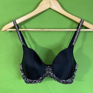 32D Wacoal Lace Black‎ Underwire Bra 65369